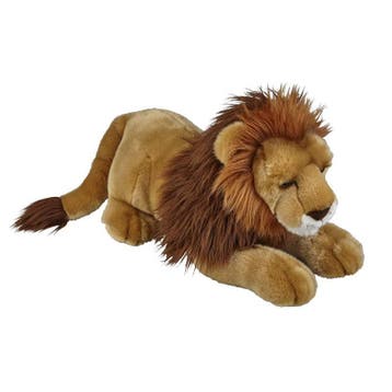 Leeuw knuffel - pluche - 50 cm - safaridier - groot, Kinderen en Baby's, Speelgoed | Knuffels en Pluche, Verzenden, Nieuw