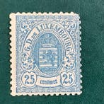 Luxemburg 1875 - 25 cent wapenschild - Michel 33, Gestempeld