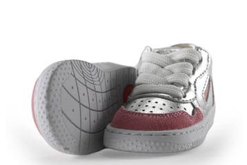 Shoesme Sneakers Meisjes in maat 19 Zilver, Verzenden, Jongen of Meisje, Schoenen, Nieuw