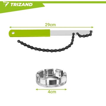 Trizand Fietsreparatieset met Gereedschap voor Onderhoud..., Ophalen of Verzenden, Nieuw, Band
