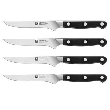 GGM Gastro | ZWILLING | PRO - Steakmessenset - 4 stuks |, Huis en Inrichting, Keuken | Bestek, Verzenden, Nieuw, Overige typen