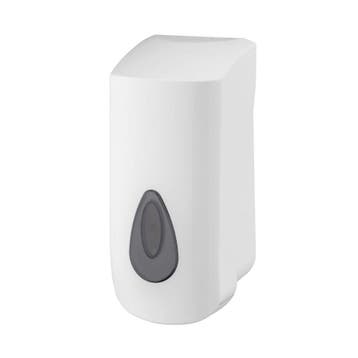 PlastiQline zeepdispenser 900ml navulbaar PQSoap9 - wit, Verzenden, Nieuw