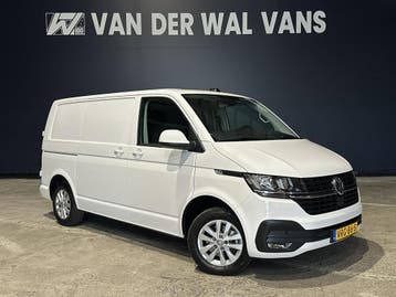 Volkswagen Transporter 2.0 TDI 111pk L1H1 Euro6 Airco | Navi, Stof, Gebruikt, Volkswagen, Wit