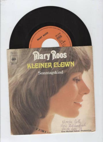 Mary Roos – Kleiner Clown / Sonntagskind (1-7-Vinyl-Single), Ophalen of Verzenden, Nieuw in verpakking