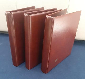 België - Accessoires ; 3 Safe ringbanden + bladen, Gestempeld