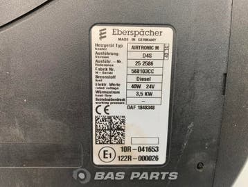 Eberspächer Airtronic D4 Standkachel 1848348, Auto-onderdelen, Ophalen, Gebruikt, Overige merken, Airco en Verwarming