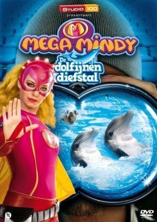 Mega Mindy de dolfijnendiefstal (dvd tweedehands film), Cd's en Dvd's, Dvd's | Actie, Zo goed als nieuw, Ophalen of Verzenden