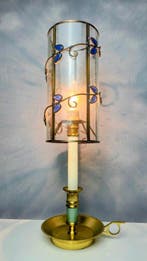 Tafellamp - Zeldzame Glas Lamp - 45 cm - No Reserve -, Nieuw