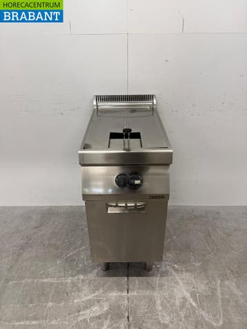 RVS Zanussi Friteuse 15 liter GAS Horeca, Ophalen of Verzenden, Gebruikt