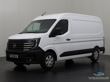 Nissan Interstar-e L2H2 Limited 403 km WLTP 5 jaar garantie!, Stof, Zwart, Met garantie (alle), Wit