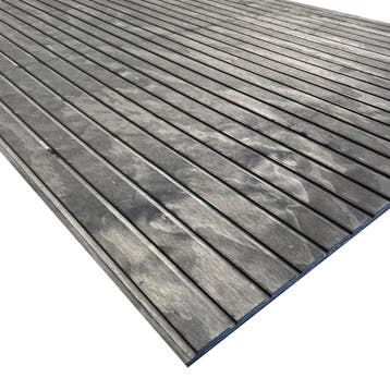 Channelply Rabat Plaat Zwart geïmpregneerd 2440x1220mm –, Ophalen of Verzenden, Nieuw