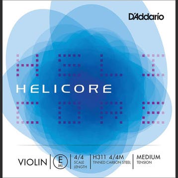 DAddario H311-44M violin string E-1 4/4, medium, tin-plated, Ophalen of Verzenden, Nieuw
