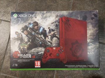 Xbox One Limited Edition gears of war 4 edition (xbox one, Ophalen of Verzenden, Zo goed als nieuw