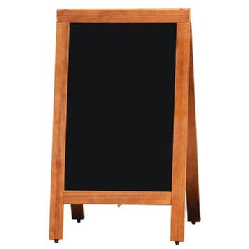 Krijtstoepbord | Hout | Schrijfvlak 400x620mm Olympia, Verzenden, Nieuw in verpakking