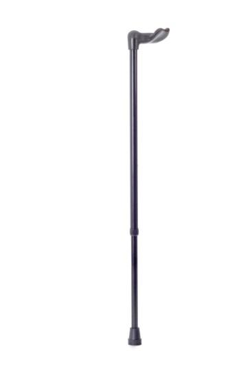 Wandelstok aluminium – anatomische handgreep rechts handig, Diversen, Verpleegmiddelen, Nieuw, Verzenden