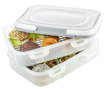 Voedsel transportbox, cupcake, muffin, party container, t..., Verzenden, Nieuw
