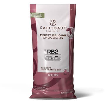 Callebaut Chocolade Callets Ruby 10 kg (RB2), Verzenden, Nieuw