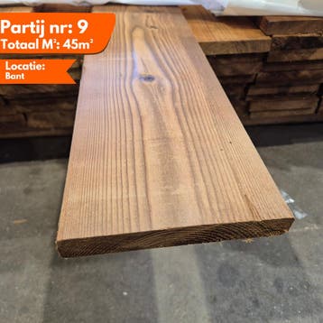Thermo Vuren Ruw/Geschaafde Plank 4800x140x20mm, Doe-het-zelf en Verbouw, Ophalen of Verzenden, Nieuw