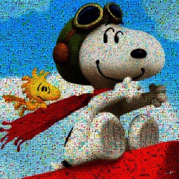 David Law (1967) - Crypto Snoopy - Aviateur