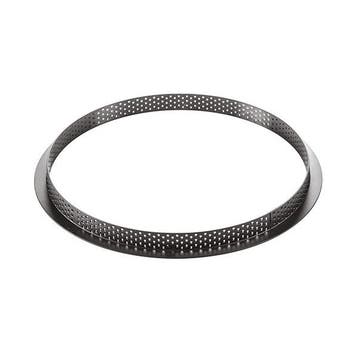 Silikomart Taartring Exoglass Geperforeerd Ø23x2cm, Verzenden, Nieuw