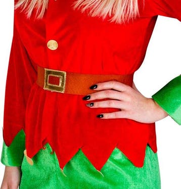 2dekans | dressforfun - Vrouwenkostuum kerstelf L -, Ophalen of Verzenden, Zo goed als nieuw