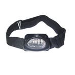 Hoofdlamp 5 LEDs Zwart Elastische Hoofdband, Ophalen of Verzenden, Nieuw