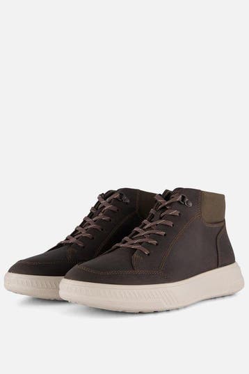 Ecco Move Veterschoenen grijs Leer - Maat 41 (Herenschoenen), Verzenden, Nieuw