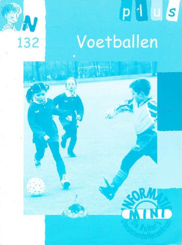 De Ruiters Mini Informatie Plus N132 Voetballen, Verzenden, Nieuw
