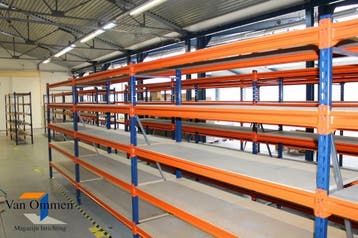 Grootvakstellingen – direct leverbaar uit voorraad, stelling, Zakelijke goederen