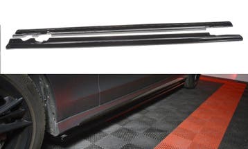 Side skirts Diffuser voor Mercedes Benz C205 Coupe AMG Line, Ophalen of Verzenden