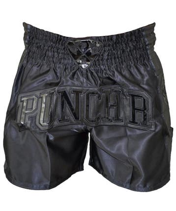 PunchR Muay Thai Kickboks Broek MTS8 Zwart, Kinderen en Baby's, Ophalen of Verzenden, Nieuw