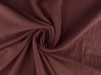 Mousseline stof – Donker oud roze, 120 cm of meer, Ophalen of Verzenden, Katoen, Roze