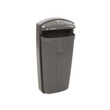 Afvalbak Cibeles 50 ltr - grijs, Verzenden, Nieuw