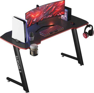 2dekans | Avalo Gaming Bureau - 100x60x75 CM - Game Desk -, Ophalen of Verzenden, Zo goed als nieuw