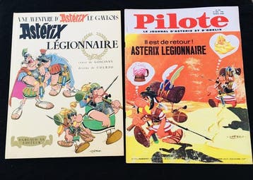 Astérix T10 - Astérix légionnaire + Magazine Pilote - 1, Nieuw