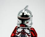 Lego Minifiguur - Star Wars - Chrome Silver Red Commander, Nieuw