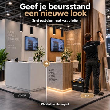 Wrapfolie voor beursstands en standbouw | Beurswanden, Nieuw