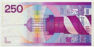 250 Gulden Vuurtoren verkrijgbaar bij David-coin, Ophalen of Verzenden, 250 gulden, Los biljet