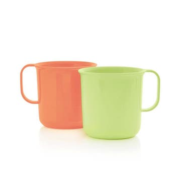 Tupperware Picknickmokken GroenOranje, Ophalen of Verzenden, Nieuw