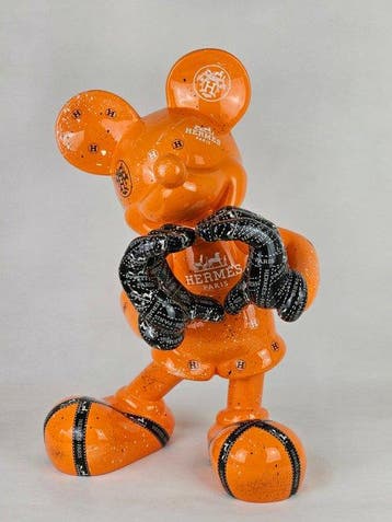 ArtBrut by Ann - Mickey ILY Hermes