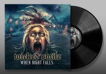 lp nieuw - wicked smile - WHEN NIGHT FALLS (nieuw), Verzenden, Zo goed als nieuw, Overige formaten