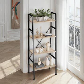 Wandkast Newcastle 57,5 x 35,5 x 139cm, Huis en Inrichting, Verzenden, Nieuw