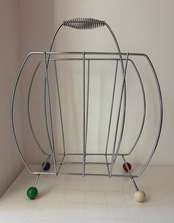 Tijdschriftenhouder - Metaal, Plastic