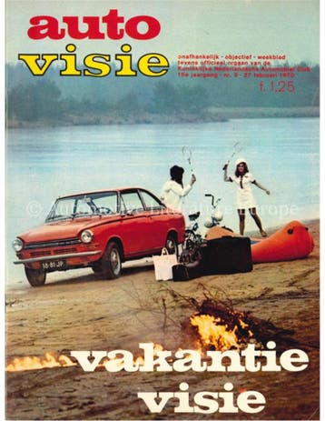 1970 AUTOVISIE MAGAZINE 09 NEDERLANDS, Nieuw, Author