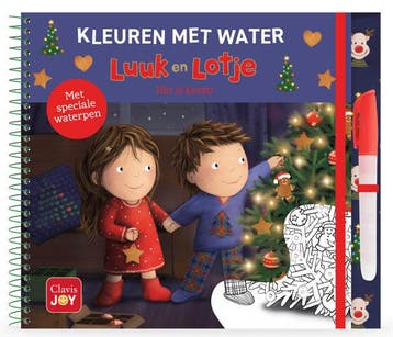 Kleuren met water Het is Kerst met Luuk en Lotje (Goed), Verzenden, Gelezen, Ruth Wielockx