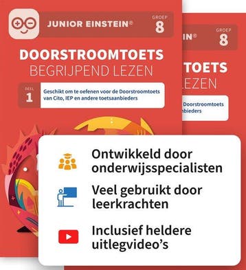 9789493218628 Doorstroomtoets Begrijpend lezen 1 en 2, Verzenden, Nieuw