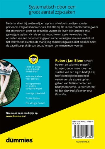 ZZPen voor Dummies / Voor Dummies 9789045354880, Verzenden, Gelezen, Robert Jan Blom