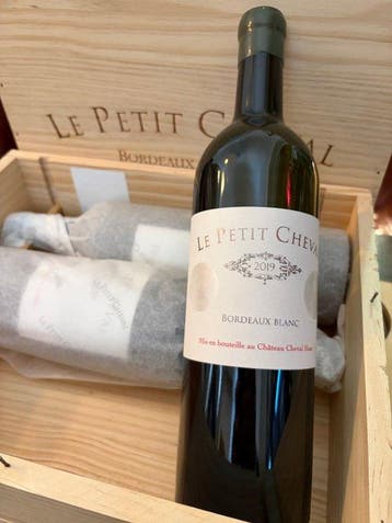 2019 Le Petit Cheval Blanc - Bordeaux - 3 Flessen (0.75, Nieuw