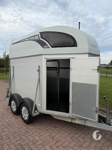 Vol-Alu Atec 2 Paards paardentrailer, Dieren en Toebehoren, Ophalen, Zo goed als nieuw, Aluminium, 2-paards trailer