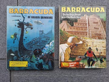 Barracudo stripboeken door Weinberg, auteur van Dan Cooper, Complete serie of reeks, Verzenden, Gelezen